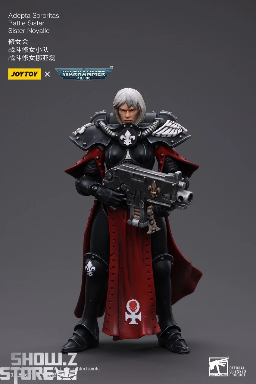 JoyToy Source 1/18 Warhammer 40K Adepta Sororitas Battle Sister Sister Noyalle 3 JoyToy Source 1/18 Warhammer 40K Adepta Sororitas Battle Sister Sister Noyalle - Image 3
