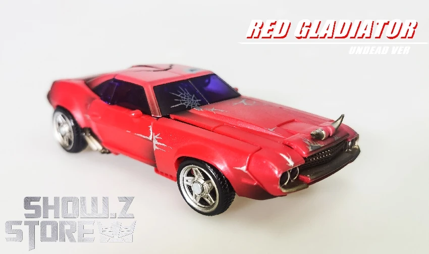 APC Toys Red Gladiator TFP Cliffjumper Zombie Version 5 APC Toys Red Gladiator TFP Cliffjumper Zombie Version - Image 5