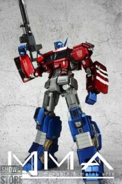 Movable & Metal Arts IDW Optimus Prime W/ Bike -MECHA REALM STORE 023007ed3a