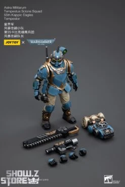 JoyToy Source 1/18 Warhammer 40K Astra Militarum Tempestus Scions Squad 55th Kappic Eagles Tempestor -MECHA REALM STORE 0303bc8ded