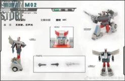 IronTrans M-01 M01 Mini Series Police Car Prowl -MECHA REALM STORE 0456bd91cd