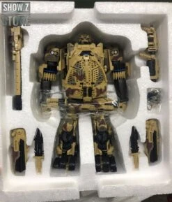 WeiJiang M-02 Robot Force Hound Oversized Black Apple Alloy Desert Version 11 WeiJiang M-02 Robot Force Hound Oversized Black Apple Alloy Desert Version -MECHA REALM STORE 04586f2308