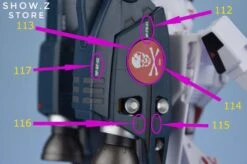 Valkyrie Factory VF 1/60 VF-1S VF1S Strike Valkyrie Macross Hikaru Ichijo Style W/ Super Space Part Upgrade Kit -MECHA REALM STORE 0524fa5baa