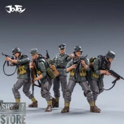 JoyToy Source 1/18 WWII German Wehrmacht Mountain Division Unit Set Of 5 -MECHA REALM STORE 063013dbf9