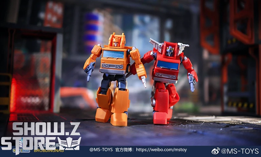 Magic Square MS-B01A Architect Inferno & MS-B02A Fire Extinguisher Grapple Metallic Color Version Set Of 2 11 Magic Square MS-B01A Architect Inferno & MS-B02A Fire Extinguisher Grapple Metallic Color Version Set Of 2 - Image 11