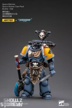 JoyToy Source 1/18 Warhammer 40K Space Wolves Claw Pack Brother Olaf 14 JoyToy Source 1/18 Warhammer 40K Space Wolves Claw Pack Brother Olaf -MECHA REALM STORE 06e1243b16