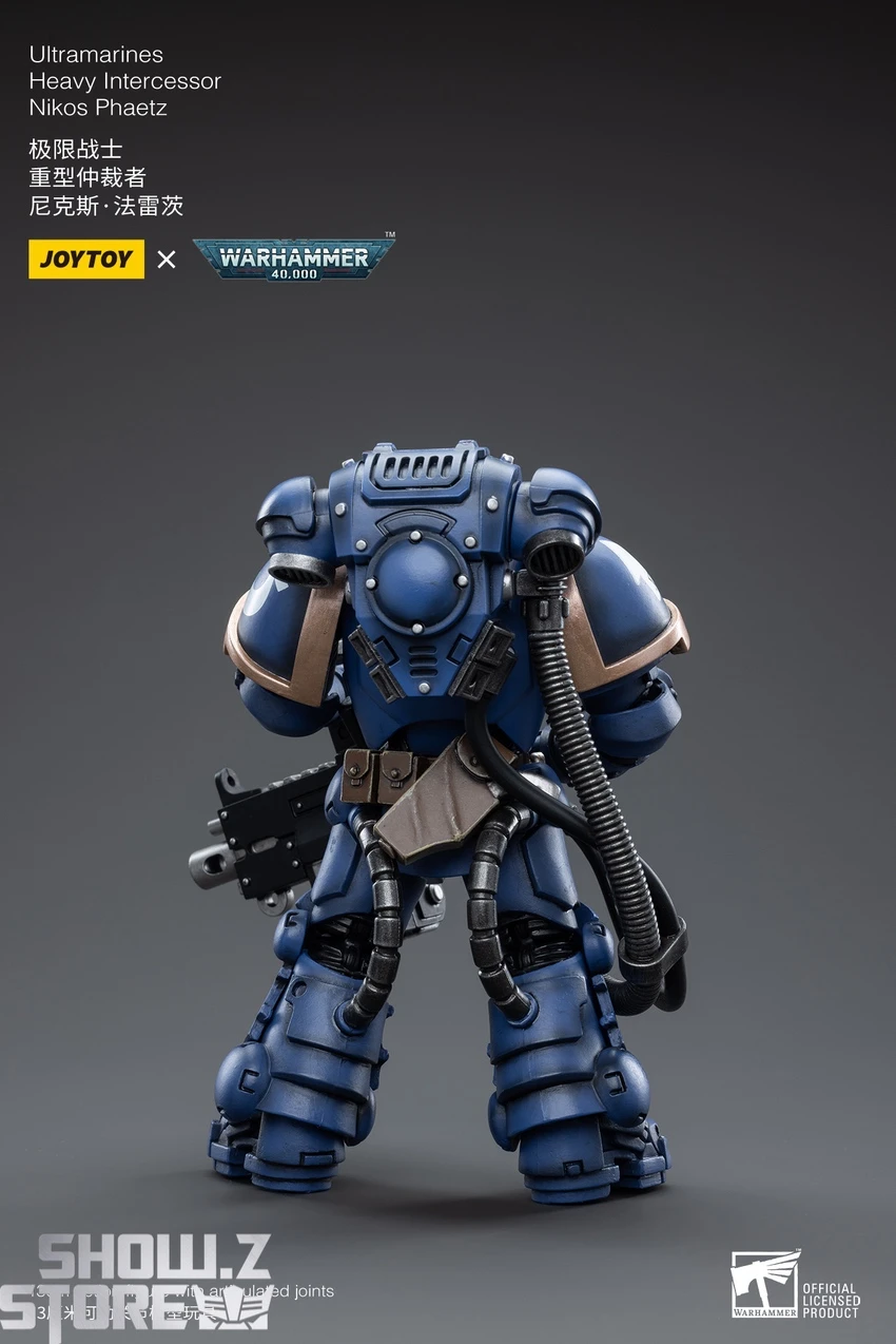JoyToy Source 1/18 Warhammer 40K Ultramarines Heavy Intercessor Nikos Phaetz 7 JoyToy Source 1/18 Warhammer 40K Ultramarines Heavy Intercessor Nikos Phaetz - Image 7