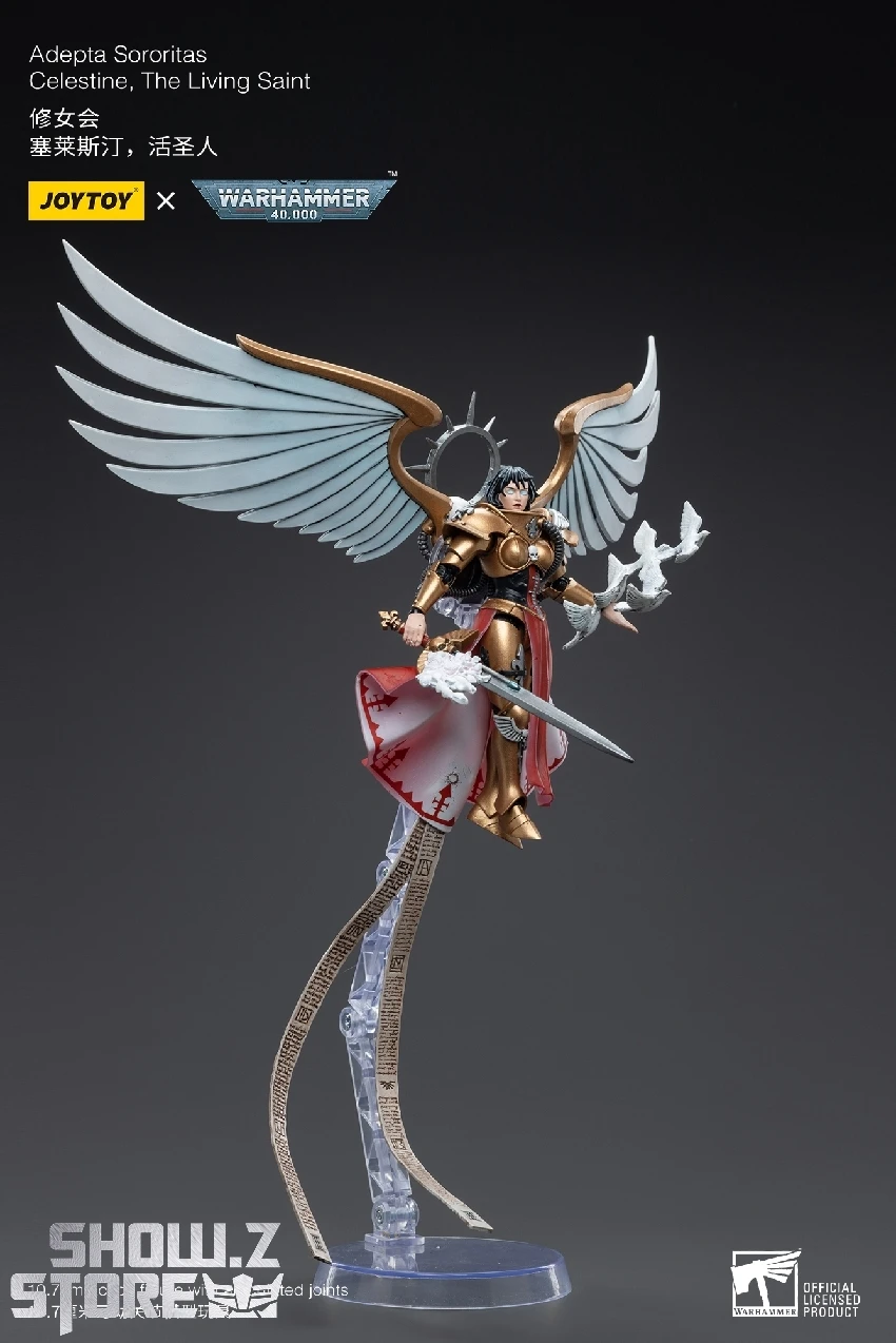 JoyToy Source 1/18 Warhammer 40K Adepta Sororitas Celestine The Living Saint 5 JoyToy Source 1/18 Warhammer 40K Adepta Sororitas Celestine The Living Saint - Image 5