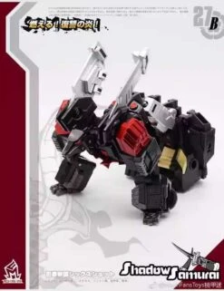 MechFansToys MF-27B Samurai Sixshot Black 19 MechFansToys MF-27B Samurai Sixshot Black -MECHA REALM STORE 09fce91d77