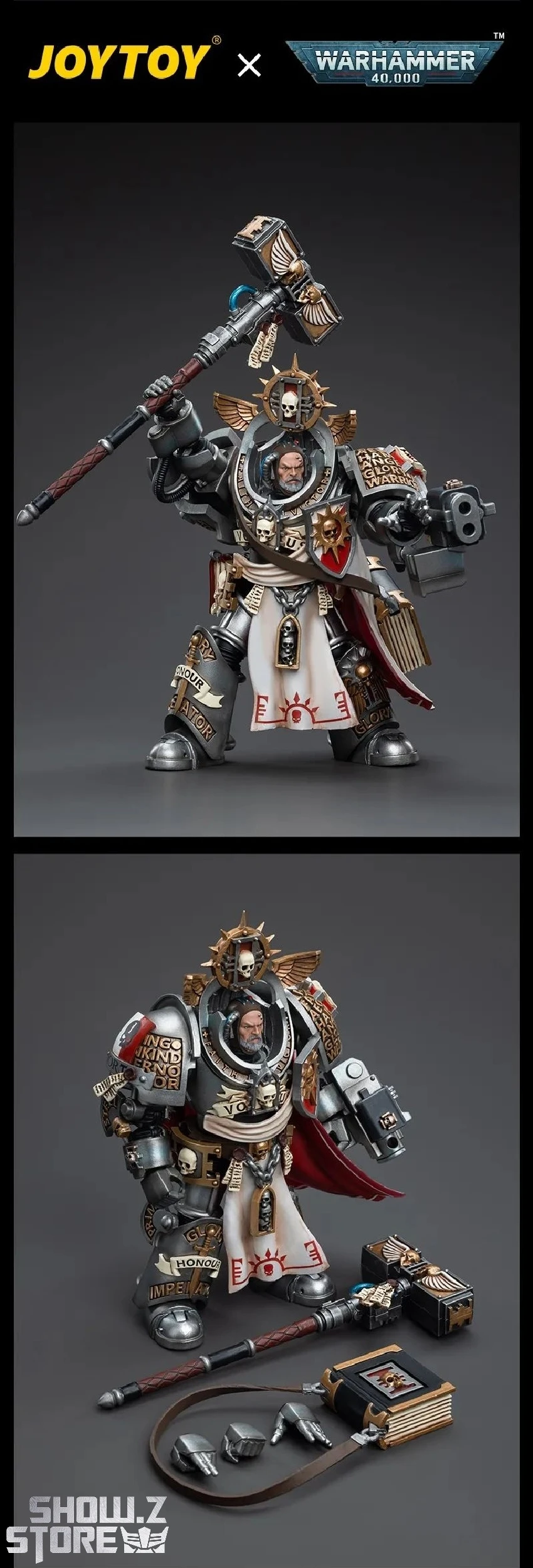 JoyToy Source 1/18 Warhammer 40K Grey Knights Grand Master Voldus 16 JoyToy Source 1/18 Warhammer 40K Grey Knights Grand Master Voldus - Image 16