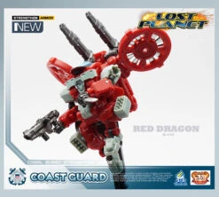 MechFansToys Lost Planet Coast Guard CG01 White Shark & CG02 Red Dragon -MECHA REALM STORE 0ab16576ec