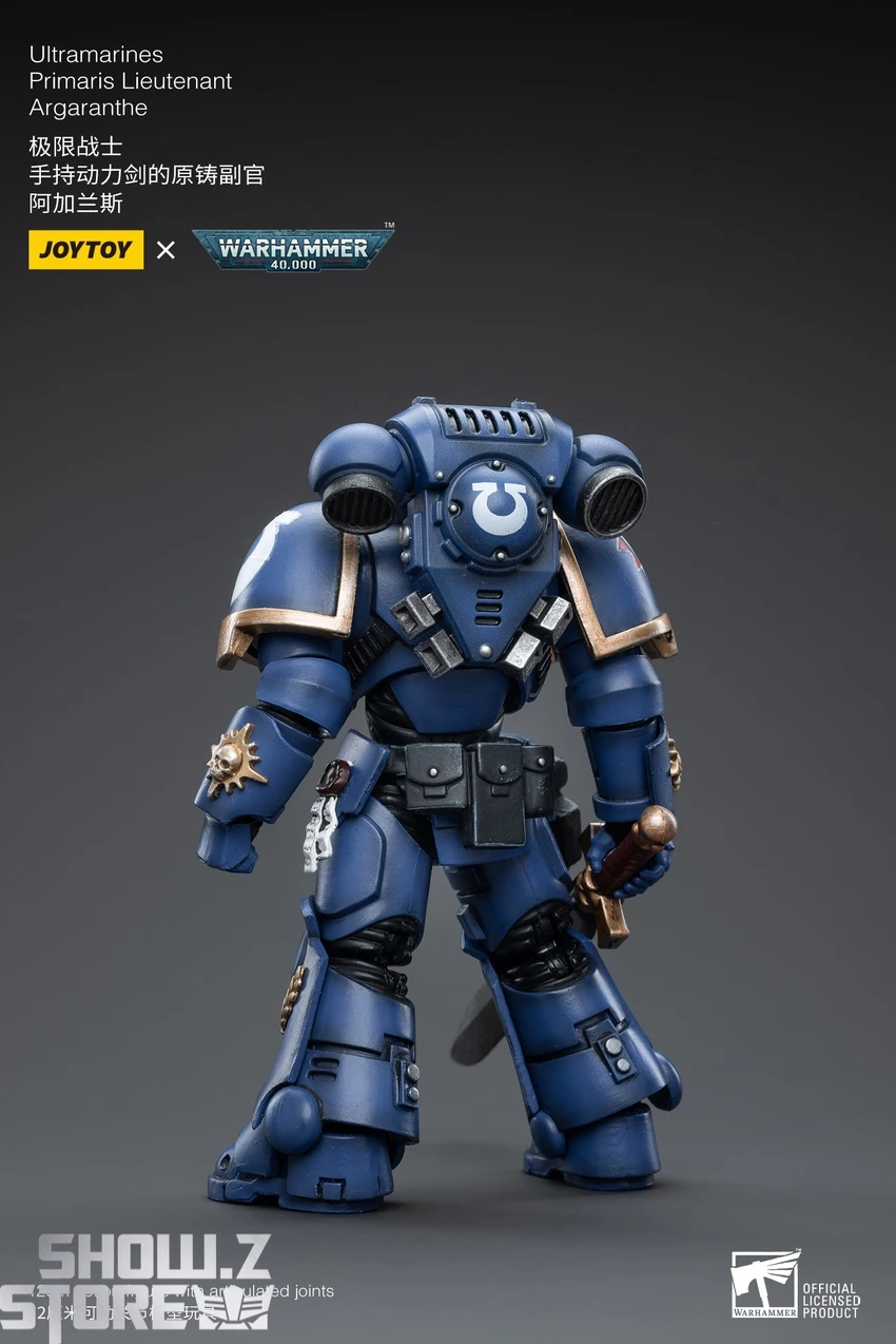 JoyToy Source 1/18 Warhammer 40K Ultramarines Primaris Lieutenant Argaranthe 2 JoyToy Source 1/18 Warhammer 40K Ultramarines Primaris Lieutenant Argaranthe - Image 2