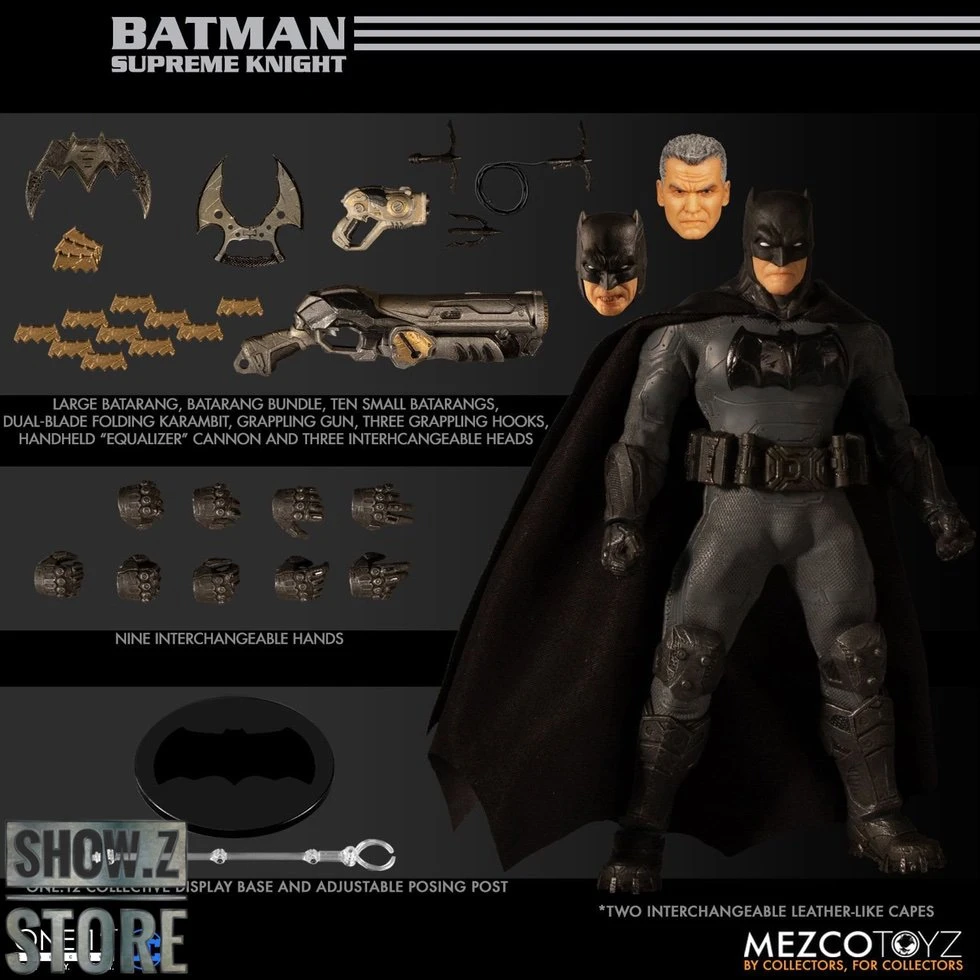 MEZCO Toyz DC Comics One:12 Collective Batman: Supreme Knight 2 MEZCO Toyz DC Comics One:12 Collective Batman: Supreme Knight - Image 2