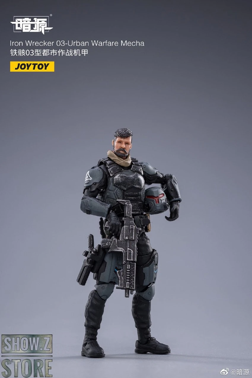 JoyToy Dark Source 1/24 Iron Wrecker 03 Urban Warfare Mecha W/ Pilot 11 JoyToy Dark Source 1/24 Iron Wrecker 03 Urban Warfare Mecha W/ Pilot - Image 11