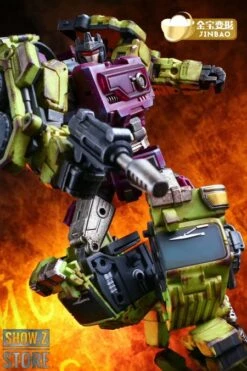 Jinbao Oversized Devastator Battle Damaged Version Full Set Of 6 Gravity Builder -MECHA REALM STORE 0d1d9ba9b3