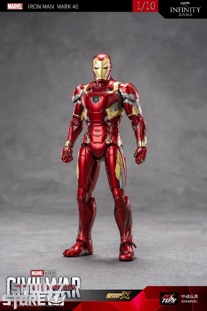 ZT Toys Marvel Licensed 1/10 Iron Man Mark 46 3 ZT Toys Marvel Licensed 1/10 Iron Man Mark 46 - Image 3