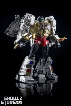 4th Party MP-08 King Grimlock Reximus Prime Oversized Stainless Steel Color Version -MECHA REALM STORE 0e5a850cea
