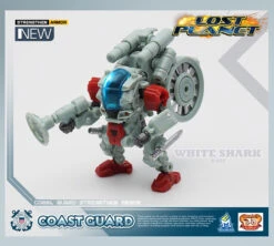 MechFansToys Lost Planet Coast Guard CG01 White Shark & CG02 Red Dragon -MECHA REALM STORE 0e7178ce9f