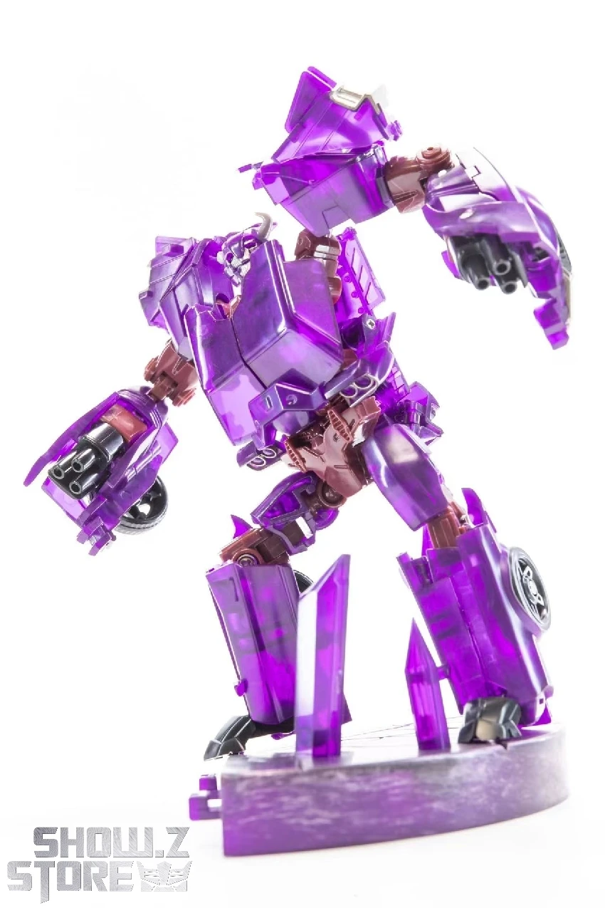 4th Party AC-03B TFP Cliffjumper Transparent Purple Version W/ Crystal Display Base 4 4th Party AC-03B TFP Cliffjumper Transparent Purple Version W/ Crystal Display Base - Image 4