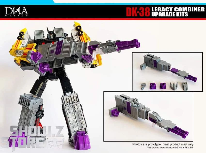 DNA Design DK-38 Upgrade Kits For Legacy Motormaster And Menasor 3 DNA Design DK-38 Upgrade Kits For Legacy Motormaster And Menasor - Image 3
