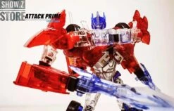 APC Toys APC-001 Attack Prime TFP Optimus Prime Clear Version W/ Black Wheels -MECHA REALM STORE 0f63764870