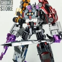 TransFormmission Havoc Menasor Combiner Set Of 5 Chrome Version -MECHA REALM STORE 10394ed1e3