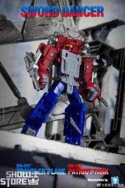 Dr.Wu Sword Dancer Slamdance DW-E07 Traveler Plane Raindance & DW-E08 Patriot Tank Grandslam Set Of 2 Animation Version -MECHA REALM STORE 105ae54ca0