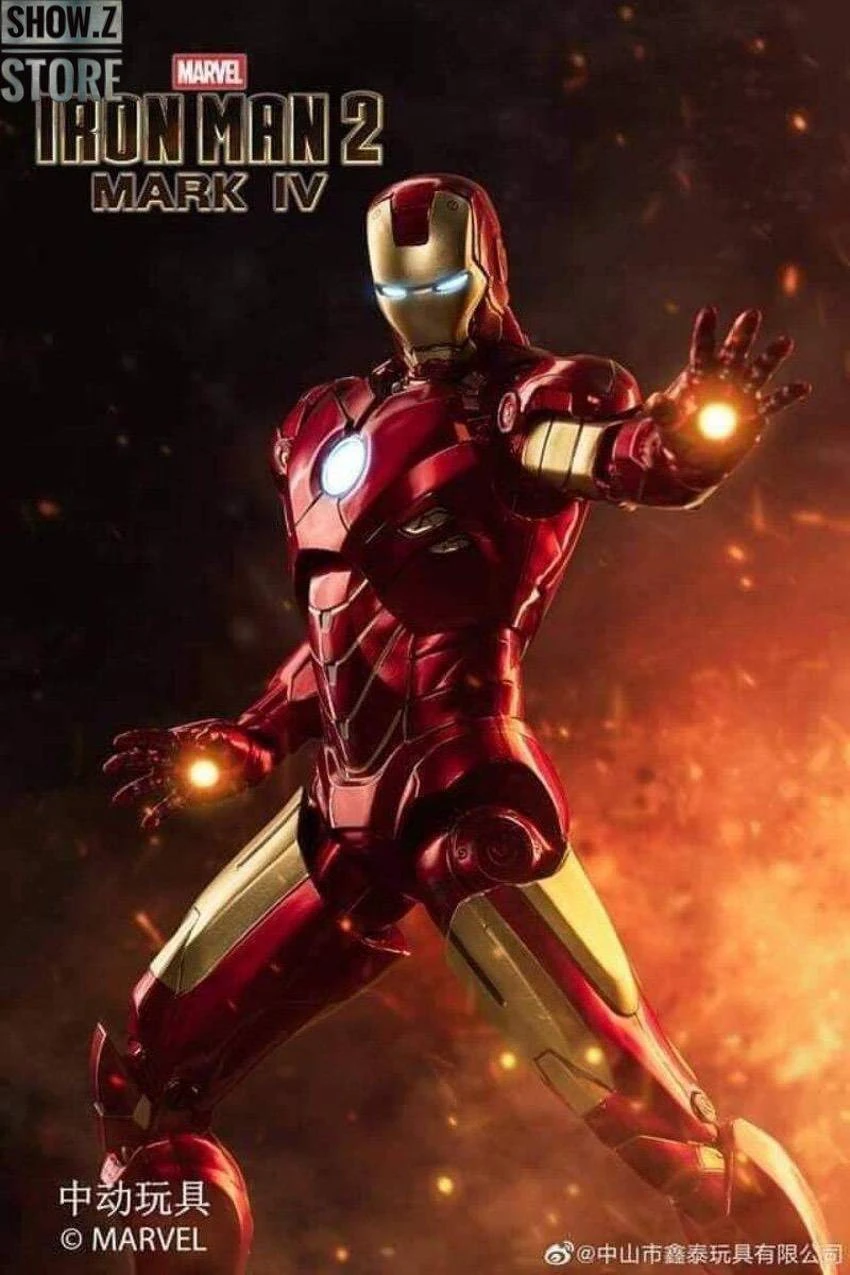 ZT Toys Marvel Licensed 1/10 Iron Man Mark 4 2 ZT Toys Marvel Licensed 1/10 Iron Man Mark 4 - Image 2