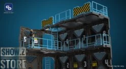 FreshRetro 1/18 1/24 SIB04 Scene In Box Fortifications-B Model Kit 8 FreshRetro 1/18 1/24 SIB04 Scene In Box Fortifications-B Model Kit -MECHA REALM STORE 159c8964d9