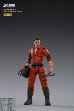 JoyToy Source 1/18 Mech Maintenance Team B Set Of 6 -MECHA REALM STORE 15bad83652