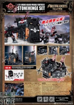 Toys Alliance ARC-09 Ursus Guard Mobile Fortress Stonehenge Set -MECHA REALM STORE 15c19393cc