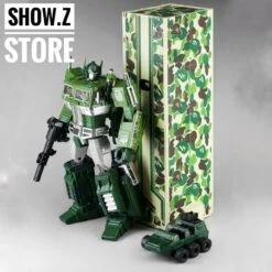 4th Party MP10A Optimus Prime Convoy Bape Green Camo Version