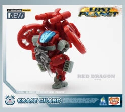 MechFansToys Lost Planet Coast Guard CG01 White Shark & CG02 Red Dragon -MECHA REALM STORE 17295b6757