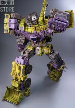 [Express Shipping] ToyWorld TW-C07G Constructor Devastator Old Green Battle Damage Version Set Of 6 -MECHA REALM STORE 173a16f86c