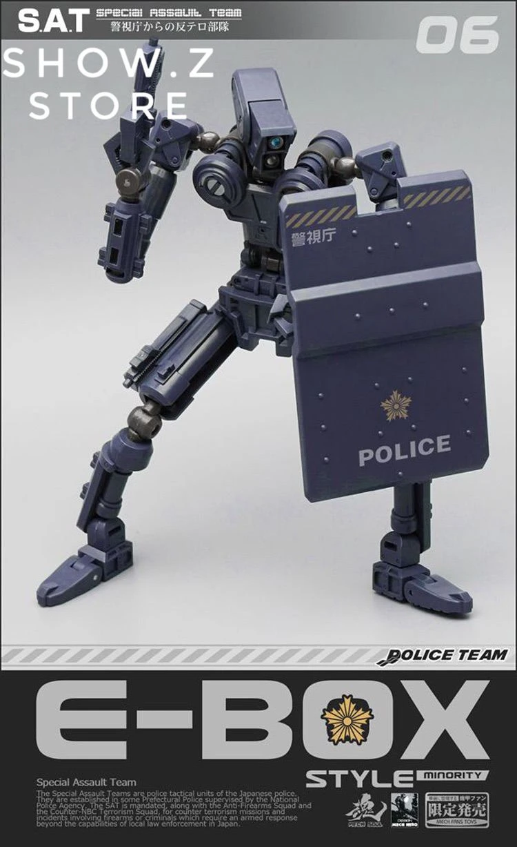 MechFansToys SAT-06 E-Box Assault Team Style Minority 4 MechFansToys SAT-06 E-Box Assault Team Style Minority - Image 4