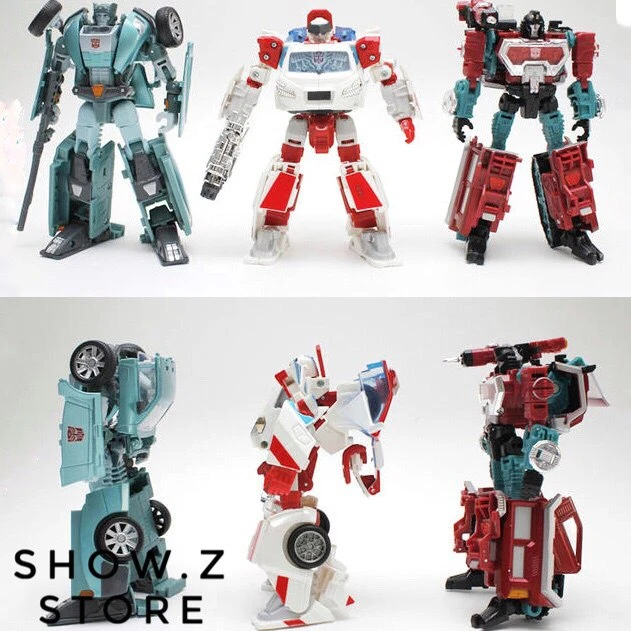 Takara TOMY Deluxe Autobots Warriors Ratchet Kup Perceptor Set Of 3 Asia Exclusive 2 Takara TOMY Deluxe Autobots Warriors Ratchet Kup Perceptor Set Of 3 Asia Exclusive - Image 2
