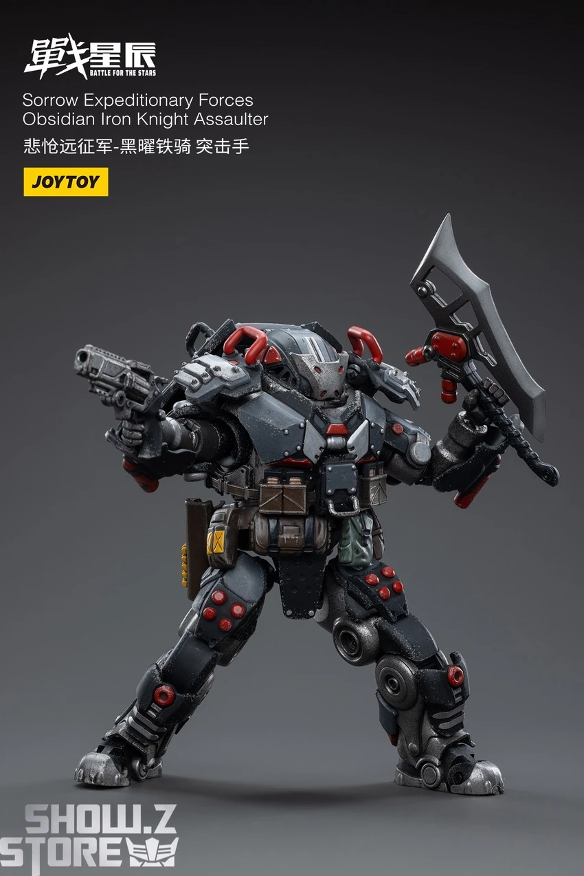 JoyToy Source 1/18 Sorrow Expeditionary Forces Obsidian Iron Knight Assaulter 7 JoyToy Source 1/18 Sorrow Expeditionary Forces Obsidian Iron Knight Assaulter - Image 7