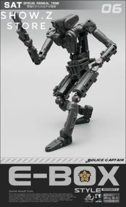 MechFansToys SAT-06B E-Box Assault Team Style Minority Black Version 8 MechFansToys SAT-06B E-Box Assault Team Style Minority Black Version -MECHA REALM STORE 1c4a88632c