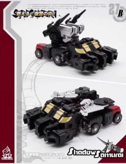 MechFansToys MF-27B Samurai Sixshot Black 21 MechFansToys MF-27B Samurai Sixshot Black -MECHA REALM STORE 1d2c01fc88