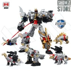 Black Mamba H6002-7B Robot Force Volcanicus Oversized Combiner Set Of 5 -MECHA REALM STORE 1ec5f89b11