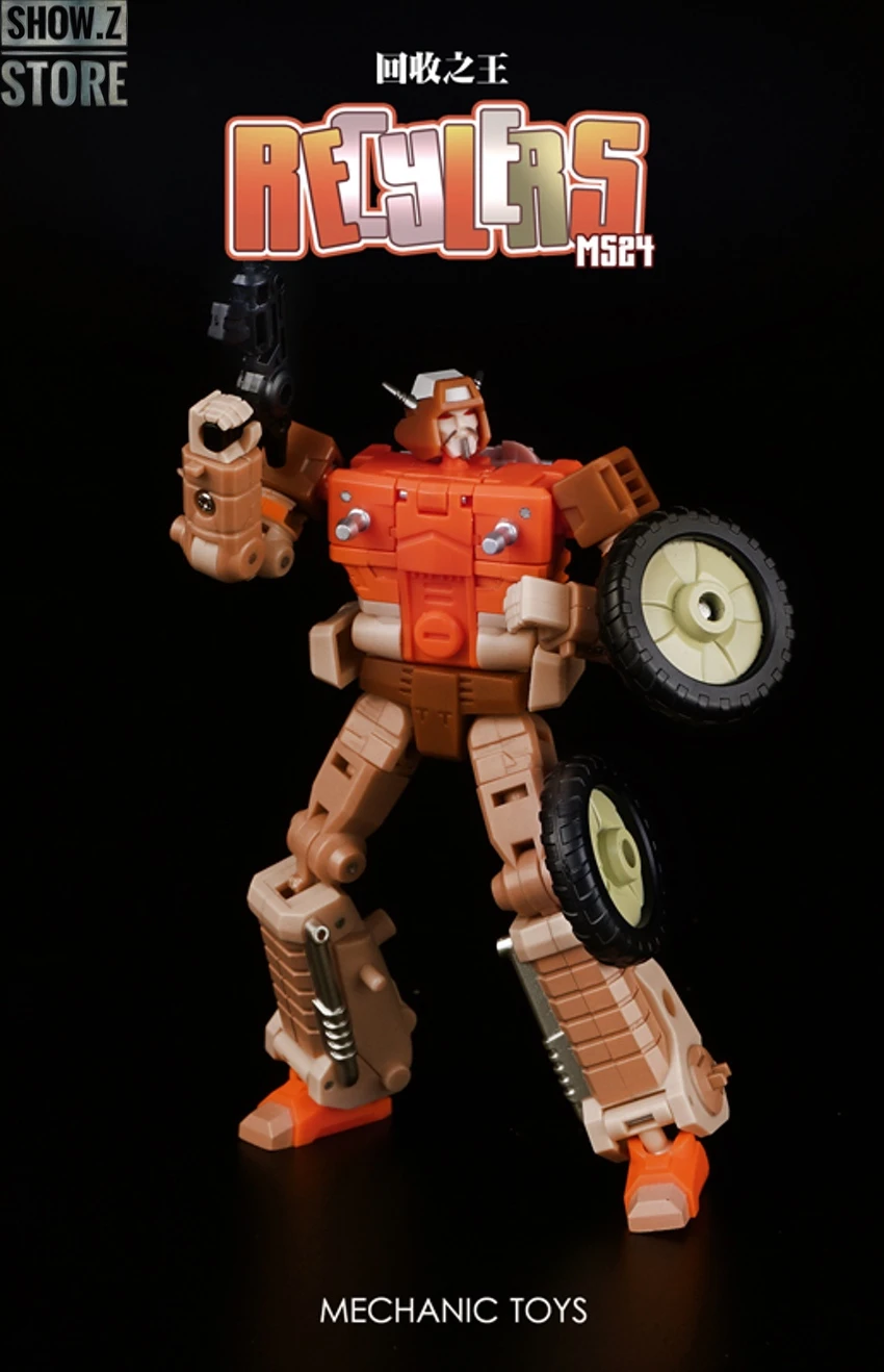 MechFansToys Mechanic Studio MS-24 Garbage Man Wreck-Gar 11 MechFansToys Mechanic Studio MS-24 Garbage Man Wreck-Gar - Image 11