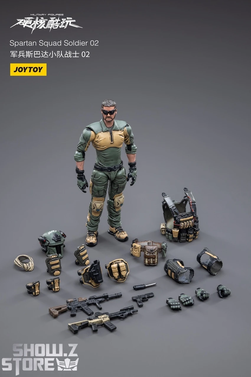 JoyToy Source 1/18 Spartan Squad Soldiers Set Of 3 6 JoyToy Source 1/18 Spartan Squad Soldiers Set Of 3 - Image 6
