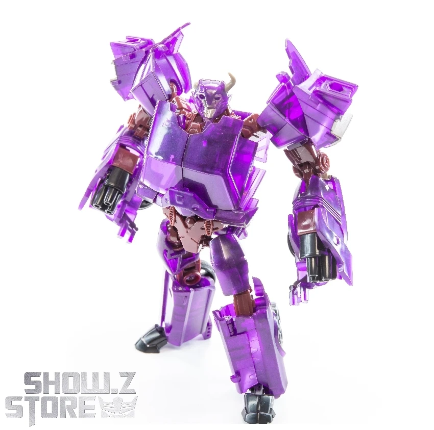 4th Party AC-03B TFP Cliffjumper Transparent Purple Version W/ Crystal Display Base 1 4th Party AC-03B TFP Cliffjumper Transparent Purple Version W/ Crystal Display Base