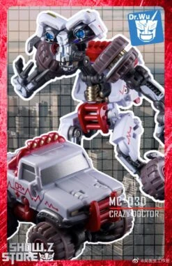 Dr.Wu & Mechanic Studio MC03D Crazy Doctor Wheelie -MECHA REALM STORE 23859378be