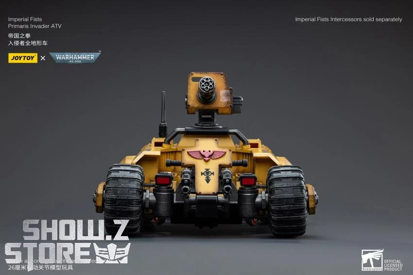 JoyToy Source 1/18 Warhammer 40K Imperial Fists Primaris Invader ATV 4 JoyToy Source 1/18 Warhammer 40K Imperial Fists Primaris Invader ATV - Image 4