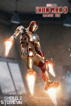 ZT Toys Marvel Licensed 1/10 Iron Man Mark 42 W/ LED -MECHA REALM STORE 23e7618095