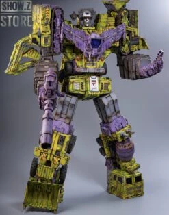 [Express Shipping] ToyWorld TW-C07G Constructor Devastator Old Green Battle Damage Version Set Of 6 -MECHA REALM STORE 24c396874f