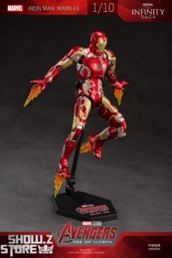 ZT Toys Marvel Licensed 1/10 Iron Man Mark 43 -MECHA REALM STORE 255187d241