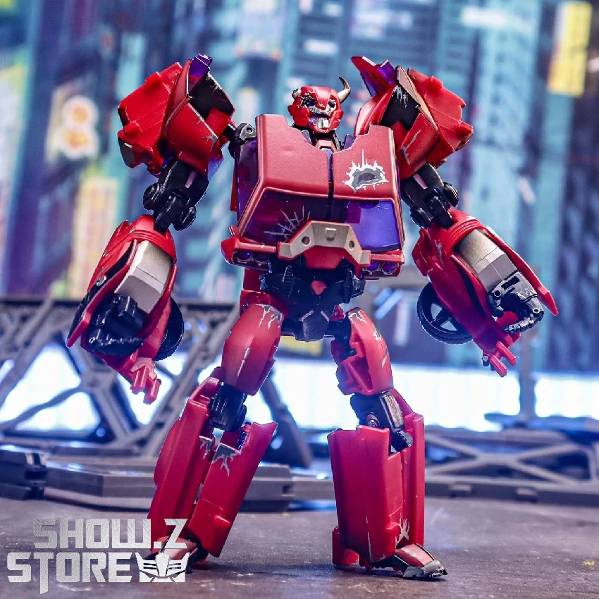 APC Toys Red Gladiator TFP Cliffjumper Zombie Version 19 APC Toys Red Gladiator TFP Cliffjumper Zombie Version - Image 19