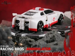 IronFactory EX-26A Racing Bros Annihilator Red Alert -MECHA REALM STORE 27b7dd9cce